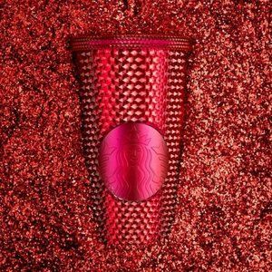 Starbucks Mexico Berry Studded Cold Cup NWT